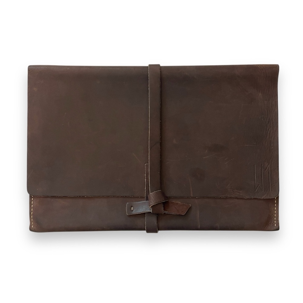 Waltzing Matilda Leather Laptop Case
